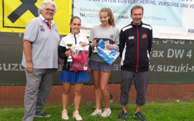 Jasmin gewinnt ÖTV Jugendturnier