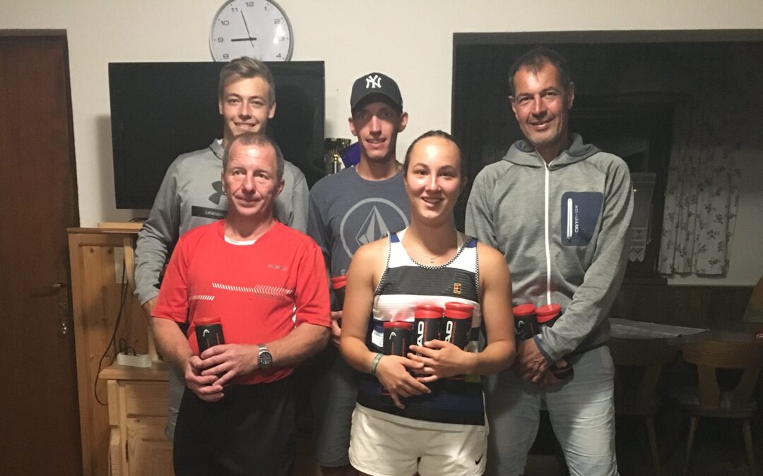 Sarah Panzenböck und Jürgen Speck Vereinsmeister 2019