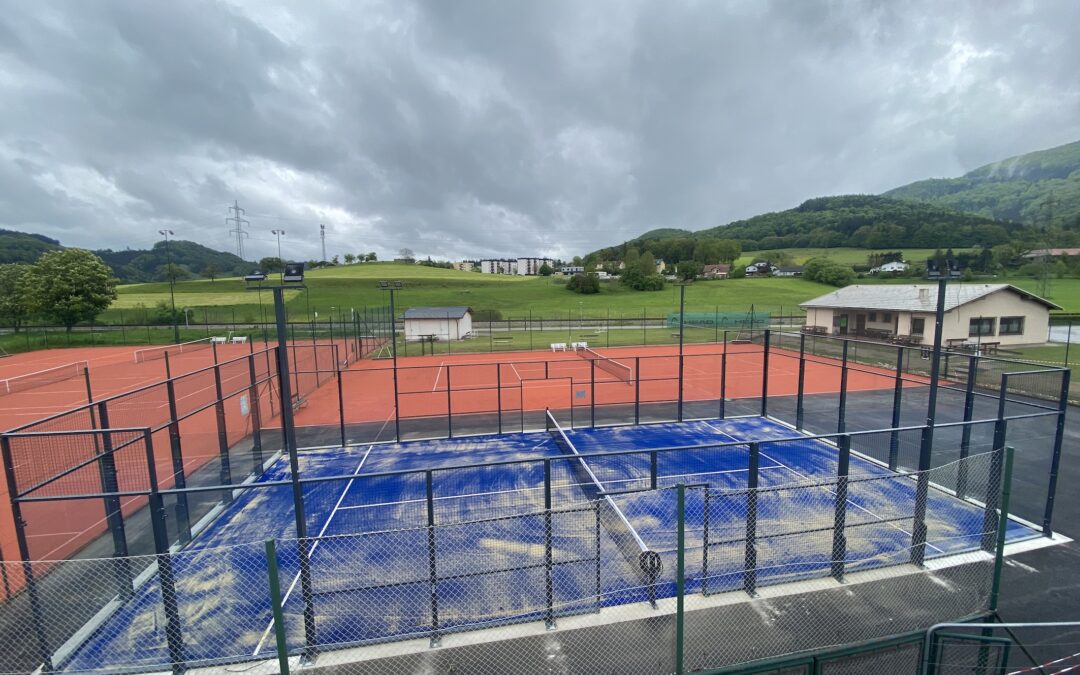 Padelplatz ist fertig und bespielbar!